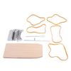 Hook Darning Machine Wooden Darning Machine Socks Clothes Weaving Machine for DIY Repairing Jeans