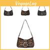 Fashionable Small Square Leopard Print Tote Bag For Women With Trendy Style