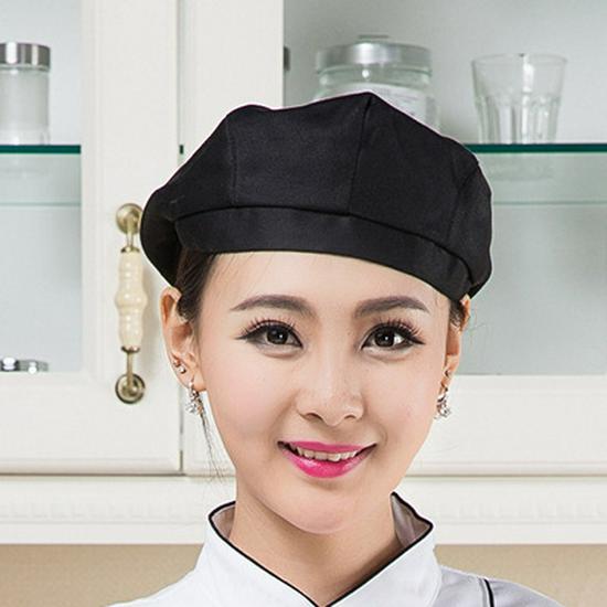 Chef Beret Hats with Logo for Restaurants and Cafes