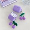 Plush Violet Silicone for Apple AirPods 1 Generation Bluetooth Headset Case Pro1 Headphone Case 1st Generation