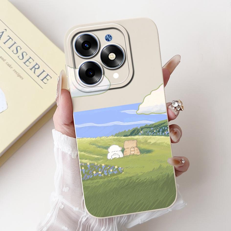 For Infinix Smart 8 Plus Case Smart 8 Pro Cover Lovely Panda Rabbit Camera Protection Fundas For Infinix Smart 8 Smart8 HD Coque