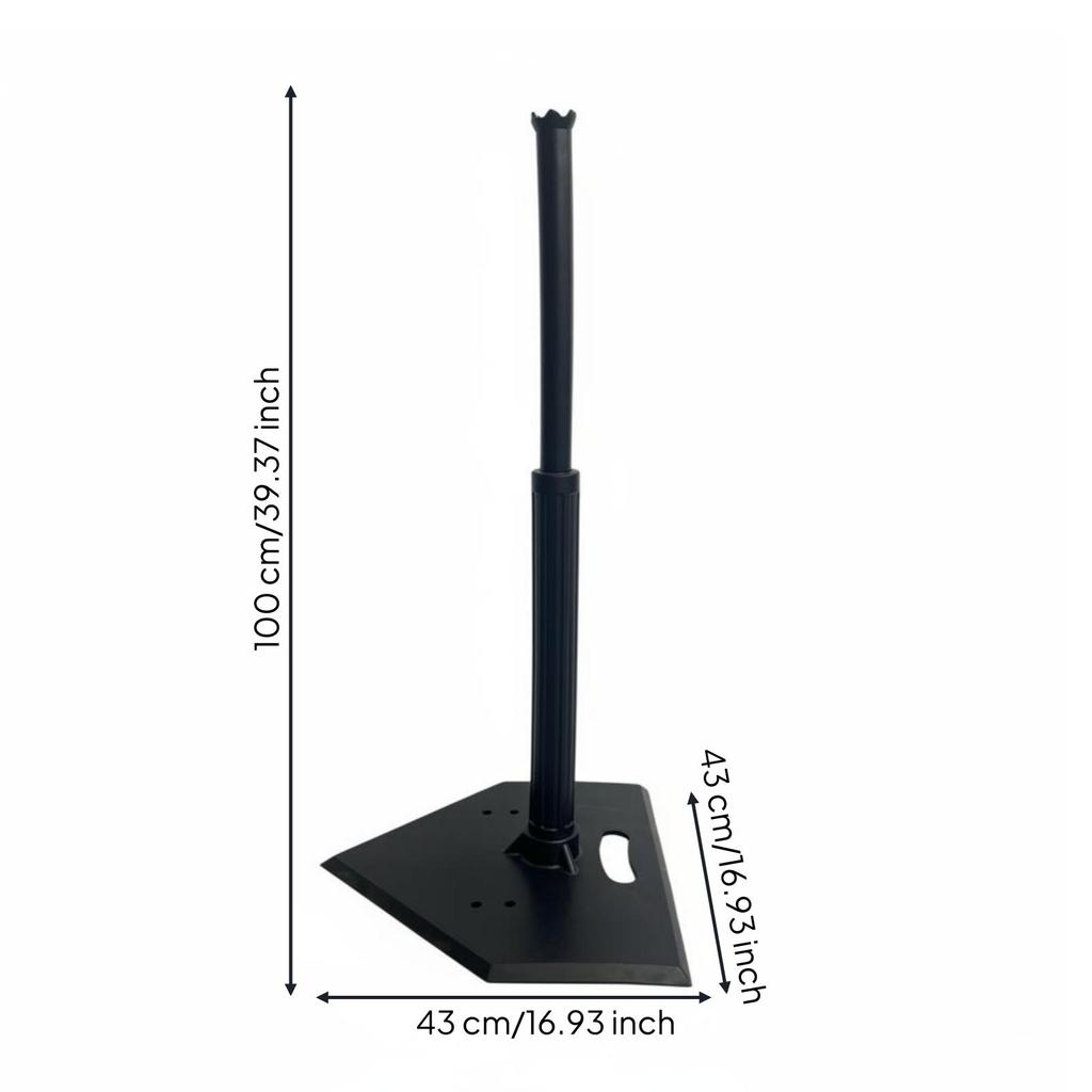 Adjustable Children Baseball Trainer Rubber Tee Stand Youth Batting