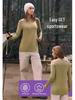 Women's Quick-Dry Color Block Long Sleeve T-shirt for Outdoor Activities