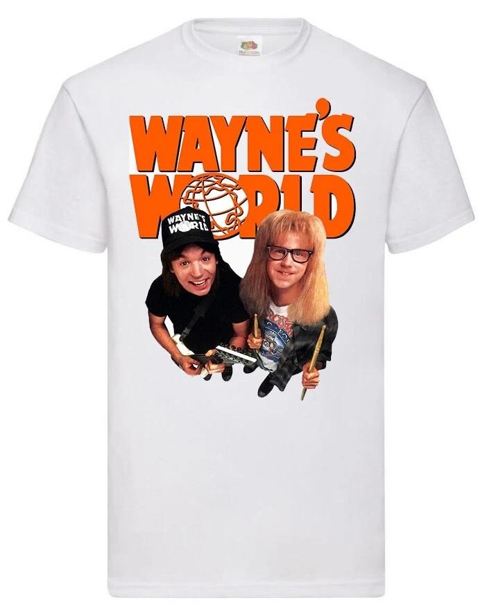 Waynes world tv show Christmas birthday halloween funny gift t shirt XL