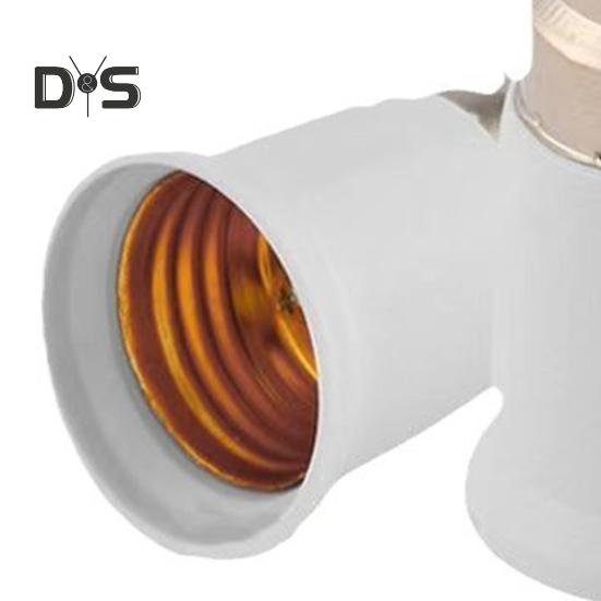 B22 To E27 Light Socket Adapter 100-250V AC Voltage Easy Installation Universal Light Bulb Holder Converter Adapter