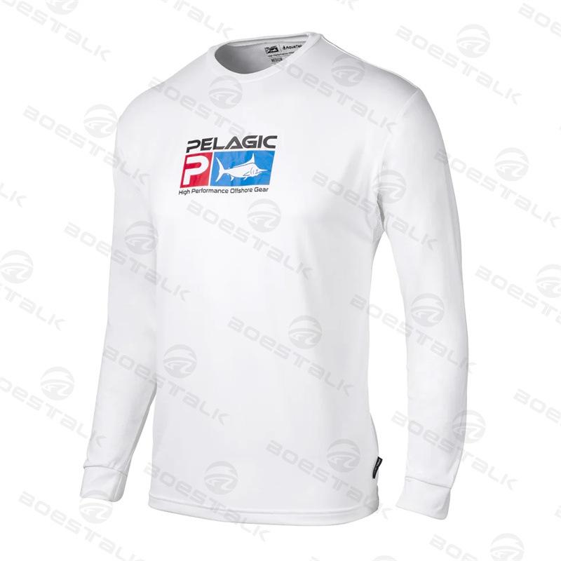 PELAGIC crew neck sea fishing sunscreen