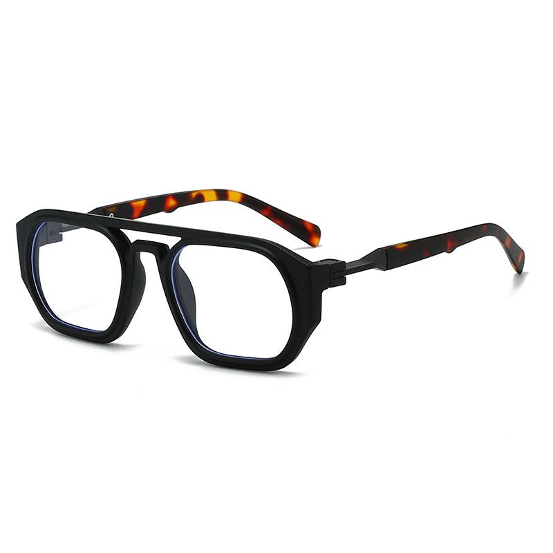 Transparent Square Computer Glasses Frame Women Men Anti Blue Light Polygon Eyewear Blocking Optical Spectacle Eyeglasses