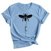 Unisex Bee Kind TShirt  Bee Graphic Crew Neck Short Sleeve Summer Tee Tops