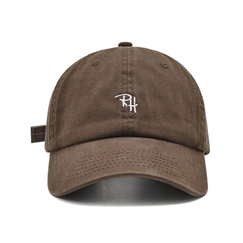 

1 шт. Простая бейсболка с надписью, взрослая, регулируемая, дышащая, хлопковая, спортивная, повседневная шляпа, козырек на все случаи жизни кофейный