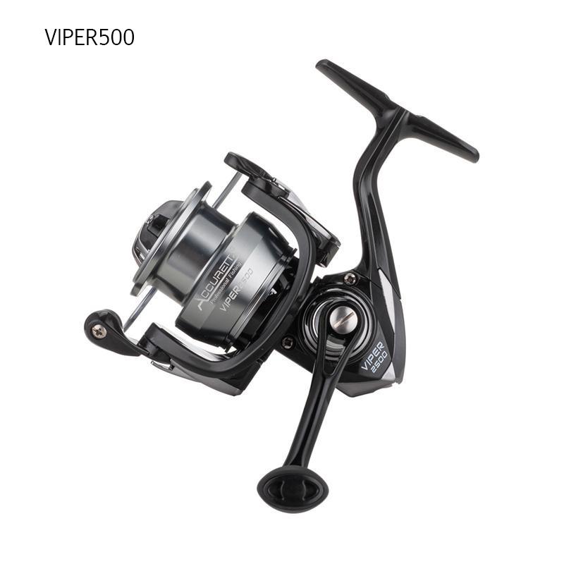 

Mavllos Venom 155 г Легкая спиннинговая катушка Мощность фрикциона 6 кг Передаточное число 5.2:1 Сигнализатор Разгрузки Мелкая Шпуля Металлическая Шпуля Басовая Спиннинговая Рыболовная Катушка VIPER500