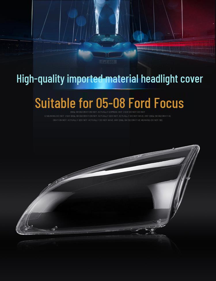 Kompatible Scheinwerferabdeckung für 2005-2008 Ford Focus Modelle - Linsenschalenersatz
