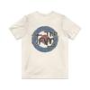 Das Jam Bullseye 1972 Vintage Herren T-Shirt