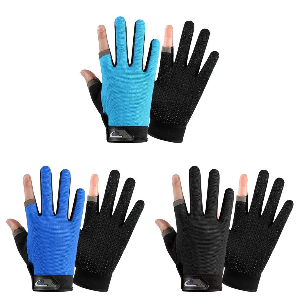 Outdoor Fishing Gloves Men With Breathable Polyester And Sun Protection For Hiking And Sports