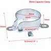 1Pcs Fastening Clamping Ring Capacitor Clip Tin Plated Fixing Bracket Durable Mounting Clamp