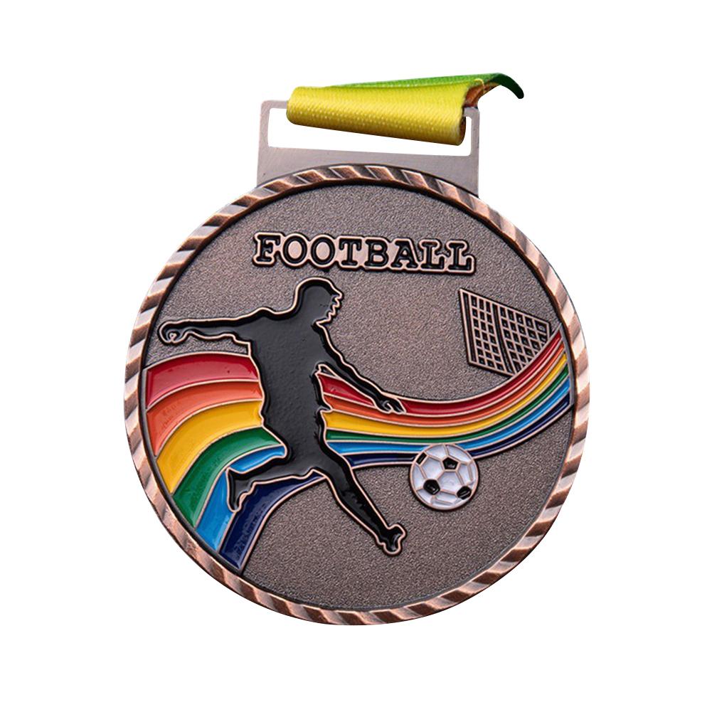 Practical Football Game Medals Winner Award Golden Silver Copper Soccer Sports Commemorative Medals Soccer Accessories