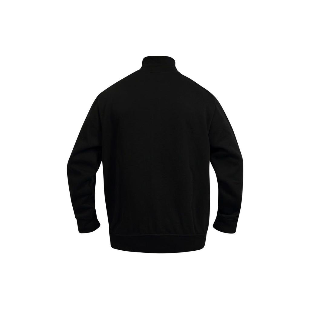 Polo Ralph Lauren Solid Color Logo Embroidered Stand Collar Zip Long Sleeve Jacket Men jackets Black 710881509-001