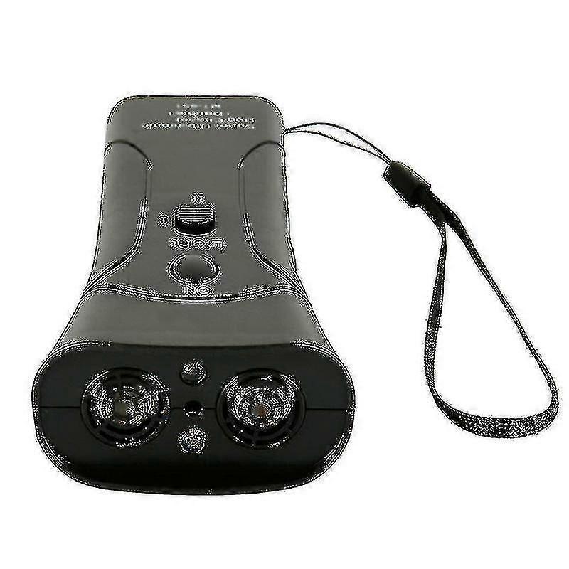 Pet Gentle Trainer Ultrasonic For Dogs, Dual Channel Handheld Petty Pals Pet Gentle With Led Flashlight, Petgentle Device For Safety, Outdoor, Walking