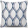 Blue and White Patterned Pillow Covers Set for Home Decor ,,sofa and chair cushion covers, home bedroom room decoration