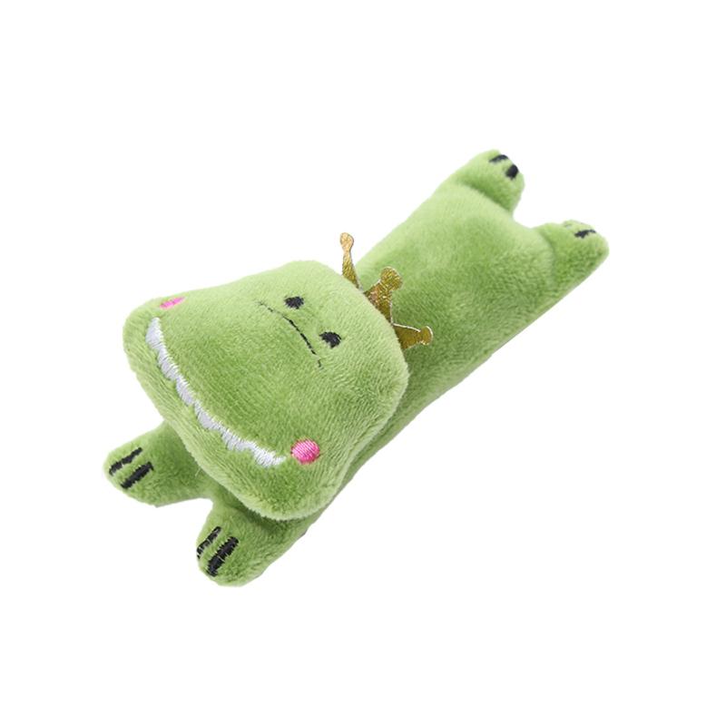 Милая мягкая кошка, плюшевая кукла с кошачьей мятой, игрушки, мультяшная большая голова, кошка, олень, кролик, форма, против укуса Green frog