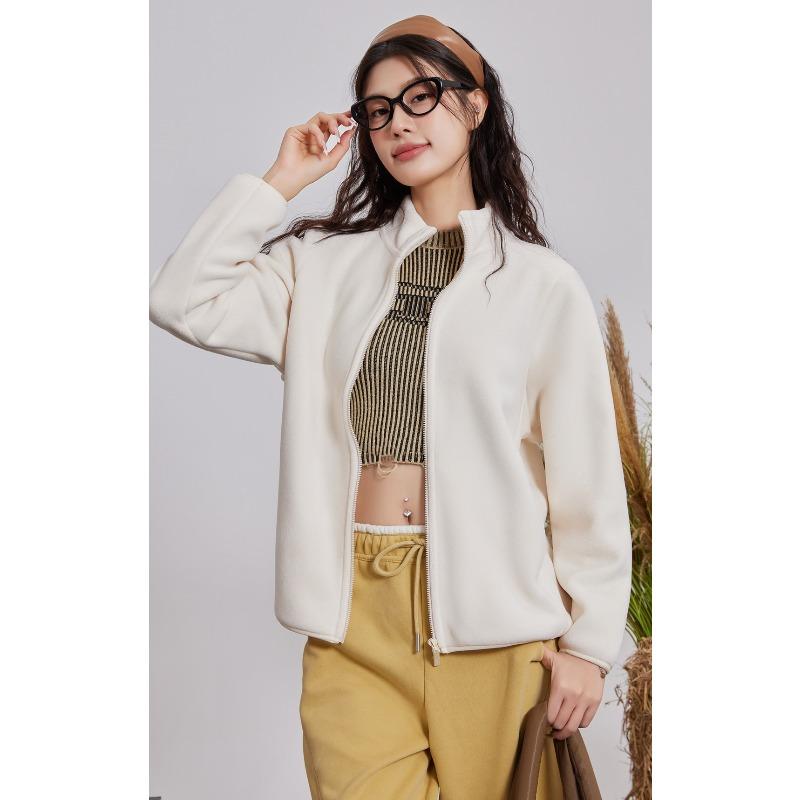 Women Fleece Jackets Sweatshirts Winter Coats Camping Hiking Jacket Outdoor Windproof Warm Clothes