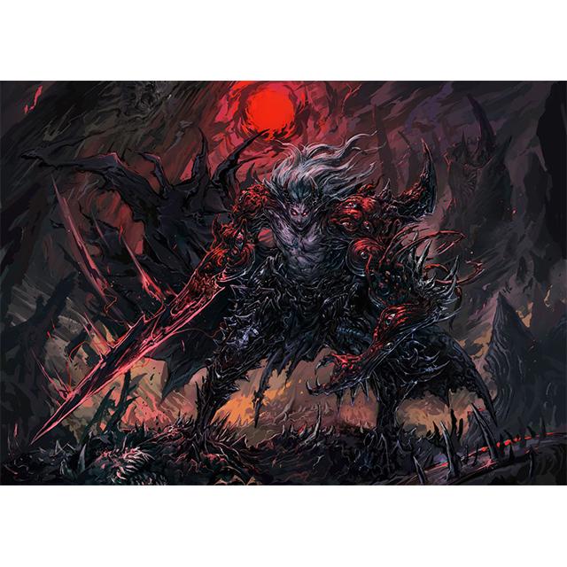 Abstract Magic Dark Monsters And Knights Prints Poster Canvas Painting Modern Wall Art Picture HD Living Room Bedroom Home Decor