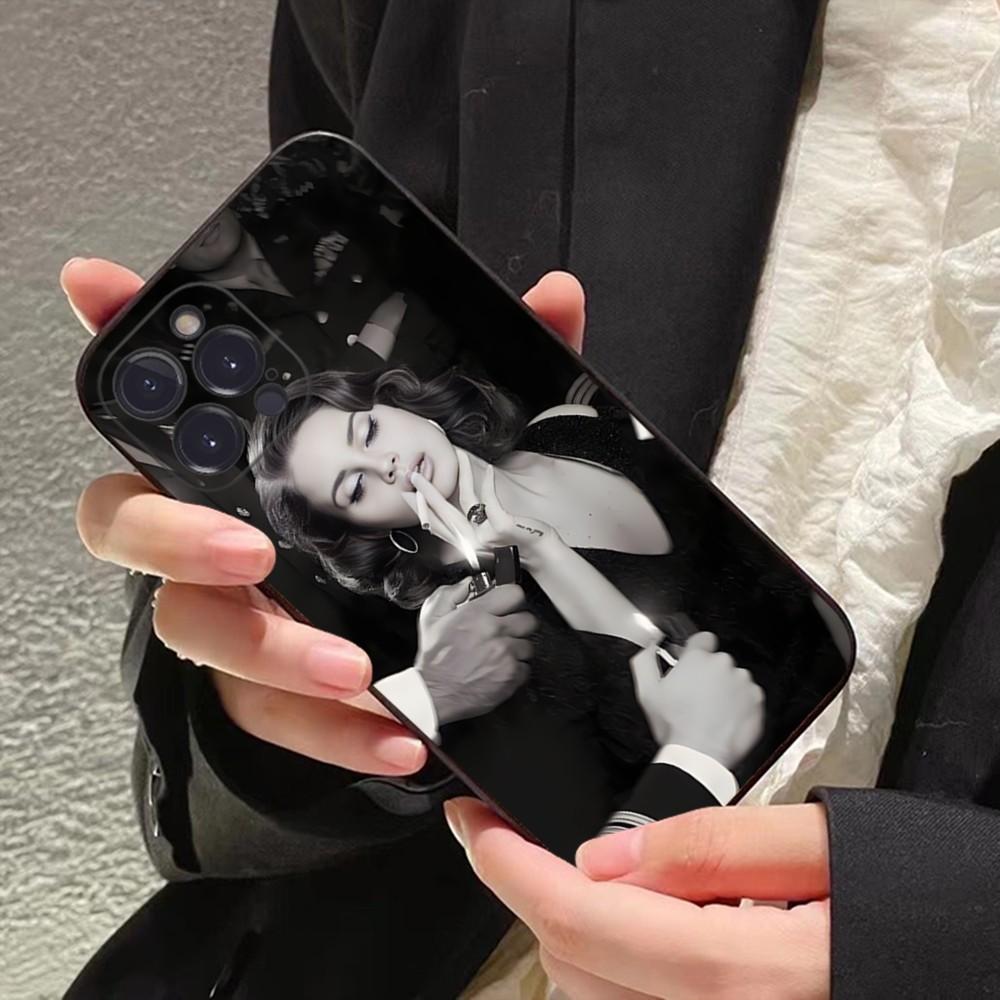 Etui na telefon Lana Del Rey Singer do iPhone 15 14 11 12 13 Mini Pro XS Max Pokrowiec 6 7 8 Plus X XR SE 2020 Funda Shell