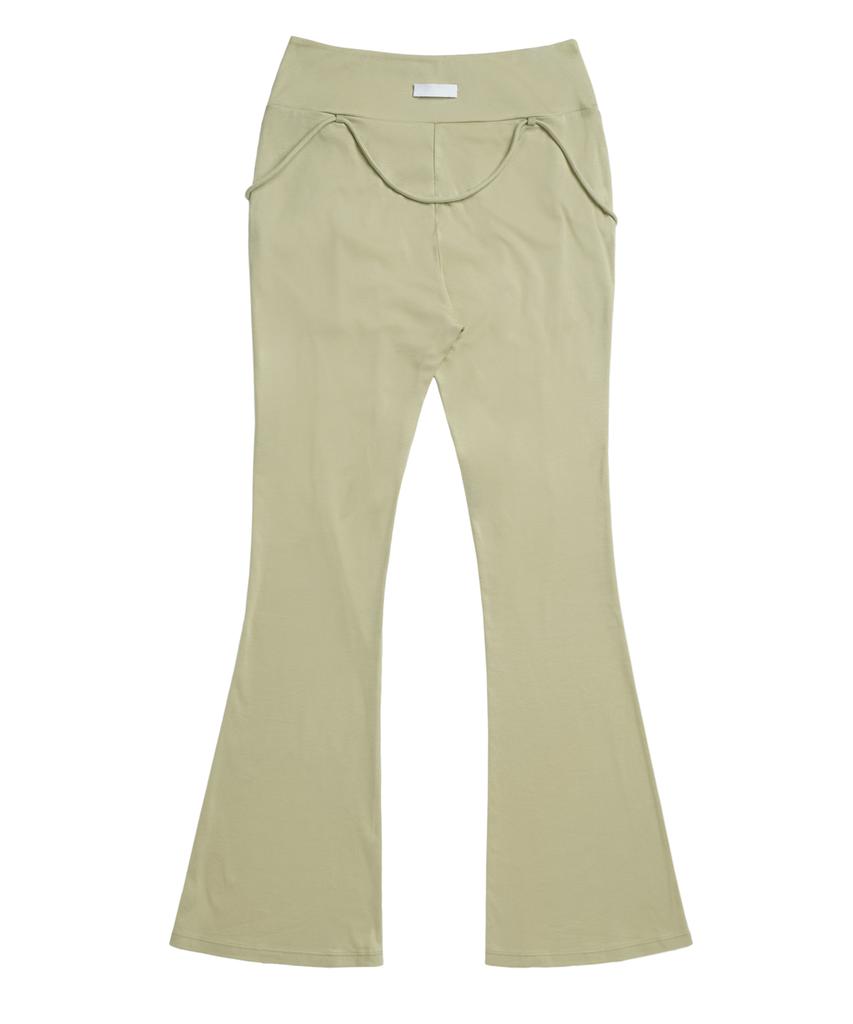OJOS I:E Fluid Bootcut Pant 01 / Khaki