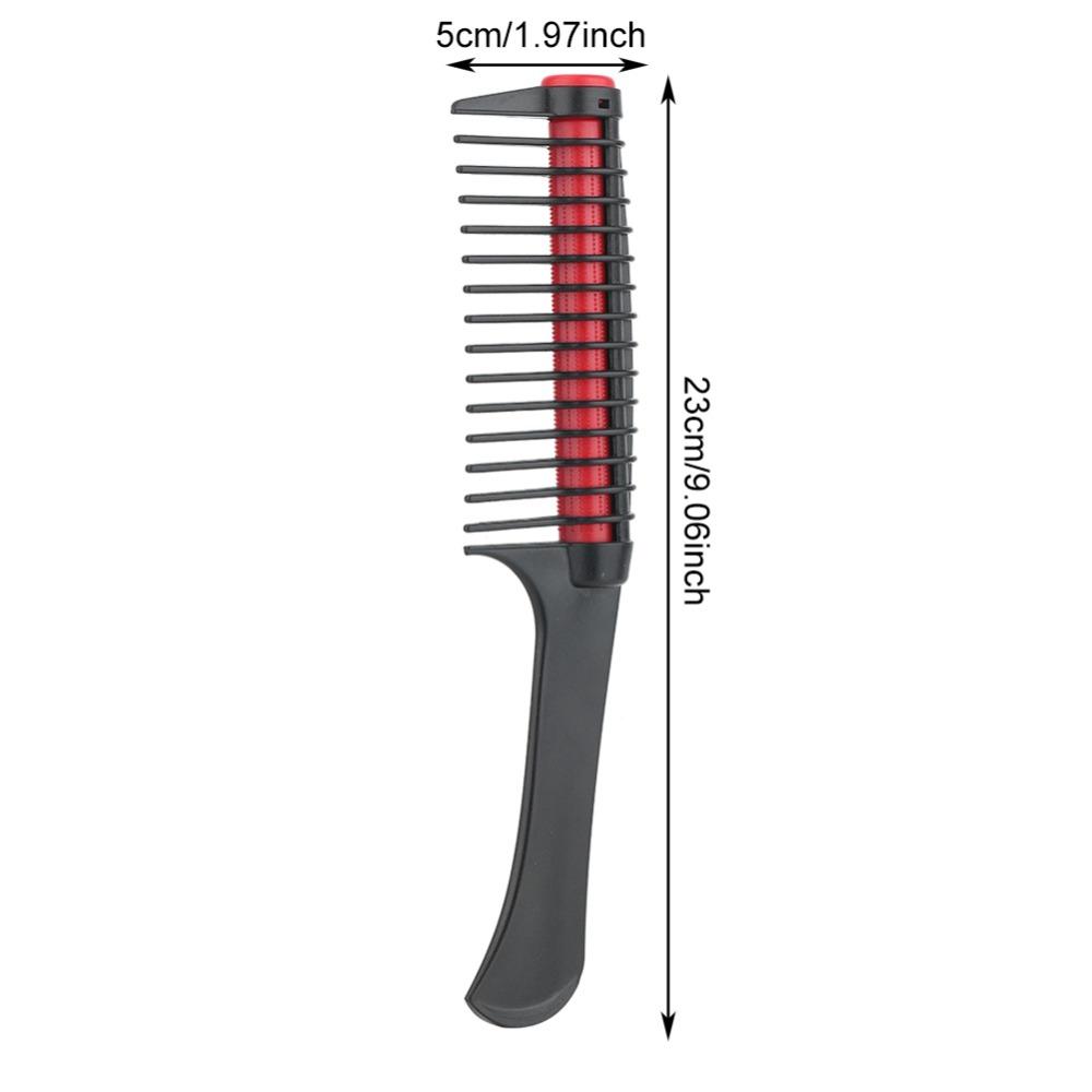 Plastic Roller Hair Comb Multifunctional Hair Dyeing Comb For Home Use