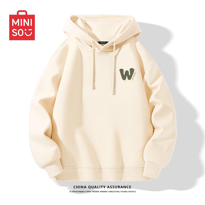 MINISO Men's Hooded Casual Pullover Sweatshirt