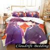 Hi Score Girl Anime Bedding Set Duvet Cover Bed Set Quilt Cover Pillowcase Comforter king Queen Size Boys Adult Bedding Set