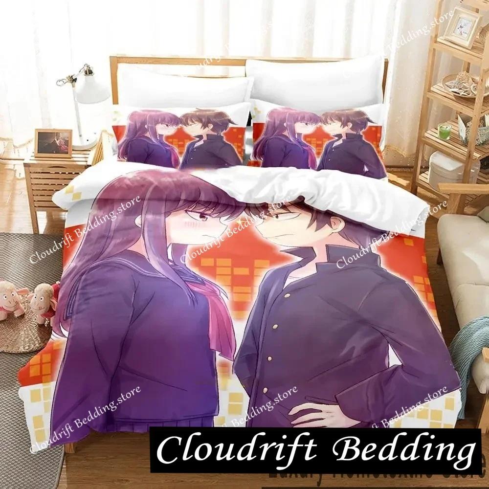 Hi Score Girl Anime Bedding Set Duvet Cover Bed Set Quilt Cover Pillowcase Comforter king Queen Size Boys Adult Bedding Set