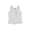 Pin Tuck Frill Sleeveless Blouse As2wb640