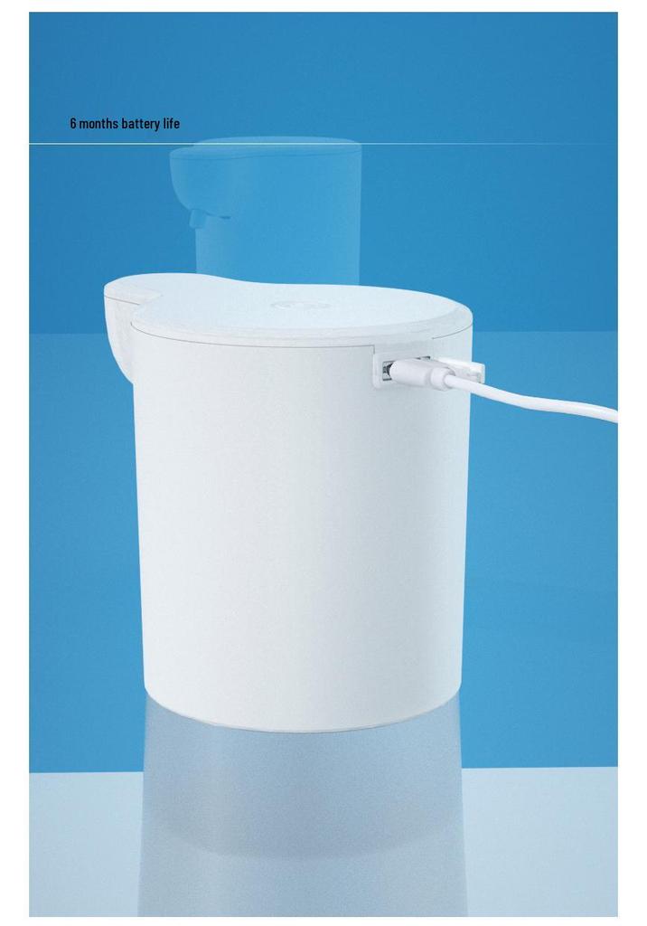 USB Rechargeable Automatic Foaming Soap Dispenser for Kids & Adults, Antibacterial Touchless Handwash Machine