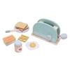 Wooden Toaster Play Set Kids Play Toaster Accessory Set Educational Parent Child Interactive Toy