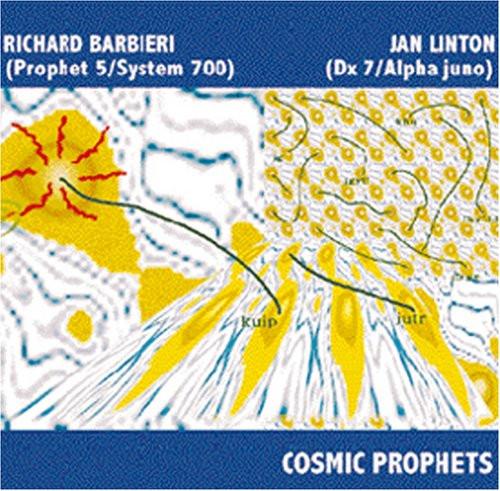 CD RICHARD BARBIERI , JAN LINTON - Azure / Cosmic Prophets KACA0130 Kaeru Cafe 2001 Japan Dance & Electronica Used