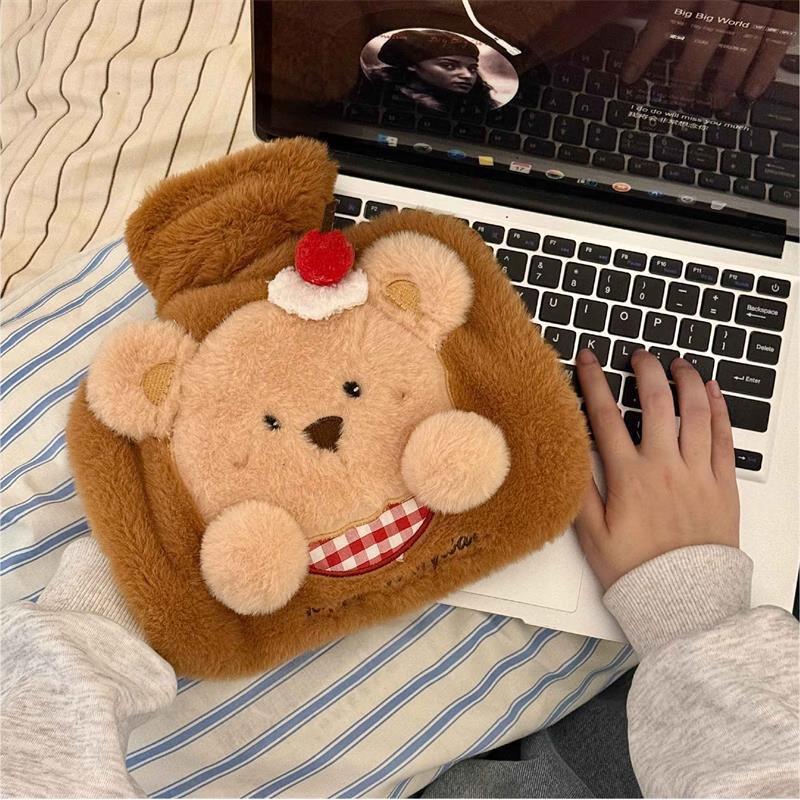 Kapaxiong Cartoon Plush Hot Water Bottle