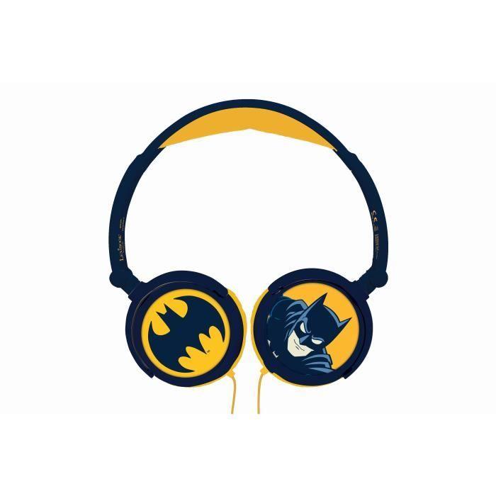Casque audio Batman avec limitation de son