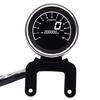 Multifunction Motorcycle Tachometer Meter LED Backlight LCD Motorcycle Speedometer Digital Level