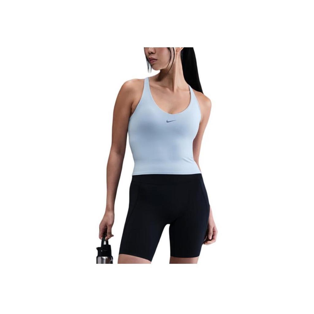 Nike Dri-FIT Alate Versa Women's Medium-Support Padded Sports Bra Tank Light Armory Blue For Women IF0951-441