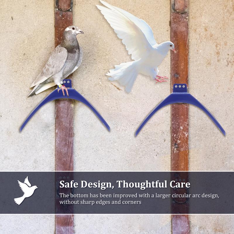 20 szt./zestaw Gołębi Stojak V-kształtny Montowany na ścianie Gołębnik Rama Uchwyt Dla Ptaka Zwierzęcia Grzęda Akcesoria do klatki dla ptaków NOWE