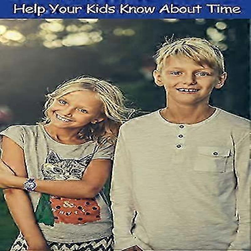 Children's Watch, Children's Wrist Watch, Boys and Girls, 30M Waterproof Analog Quartz Watch, 3D Cute Cartoon Watch, Children's Digital Watch