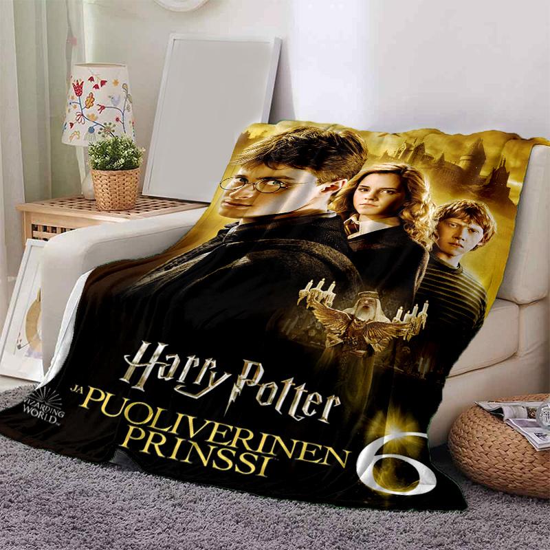 Harry Potter and the Half-Blood Prince Movie Poster PrintPrint Blanket, Soft Blanket For Sofa Office Bed And Travelling Daughter Birthday Gi 130cm×150cm（50in×60in）