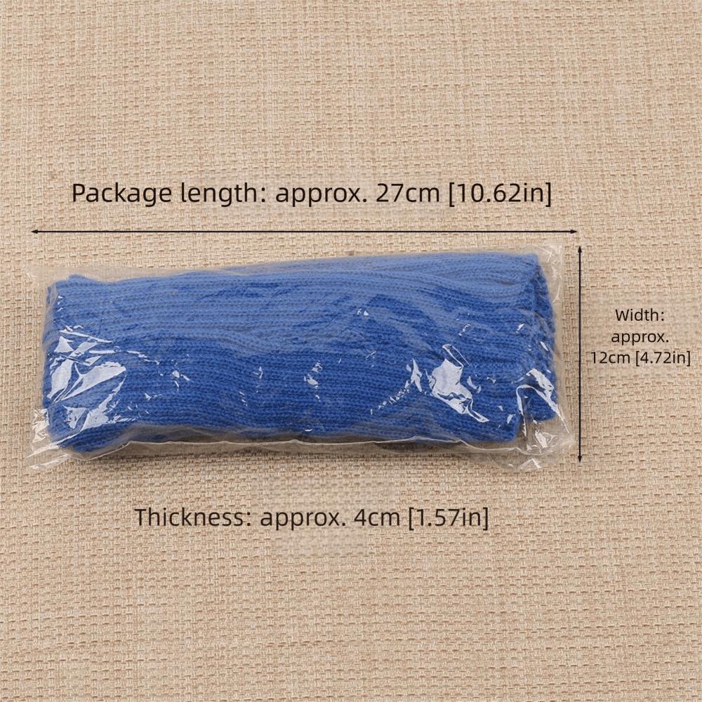 Knitted Fingerless Long Gloves Long Sleeve Elbow Mitten Y2K Arm Sleeve Gloves for Women Girls