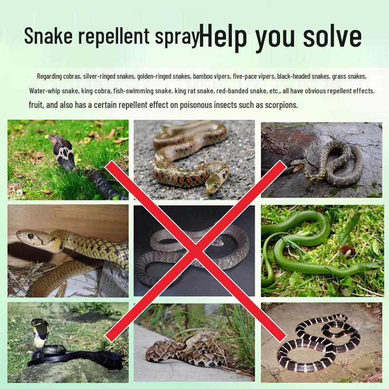 Travel Home Portable Outdoor Snake Repellent Spray