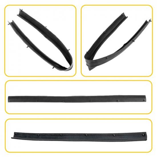 Rear Right Door Lower Weatherstrip Left or Seal For 99-16 Super Duty 1pcs