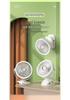 Rechargeable Wall-Mounted & Clip-On Desk Fan for Home and Office