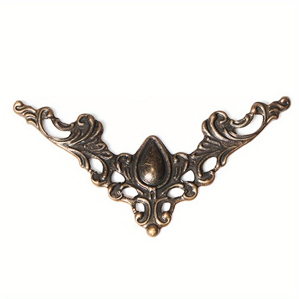 

16pcs Decorative Corner Cover Edge Protector Guard for Jewelry Chest Gift Wine Wooden Box Case Book Scrapbook Photo Album Frame