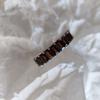 Серебряное кольцо с натуральным гранатом 3.283ct, вес изделия 3,26 гр (2203667)