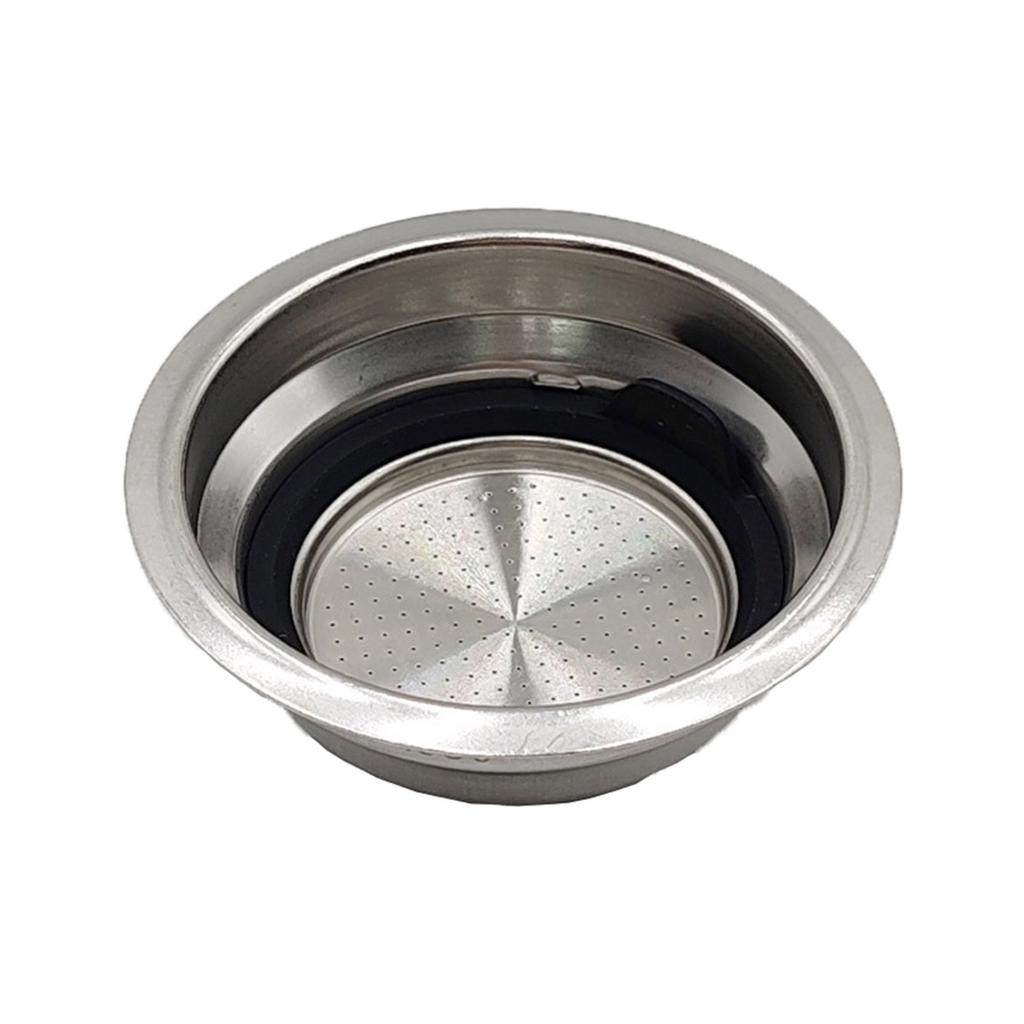 Stainless Steel Coffee Filter Basket 51mm Detachable Espresso Powder Bowl Coffee Grinding Accessories for Home and Cafe
