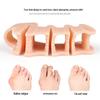 Four-hole Flip-Flop Toe Separator Sandals for Bunion and Hallux Valgus Relief